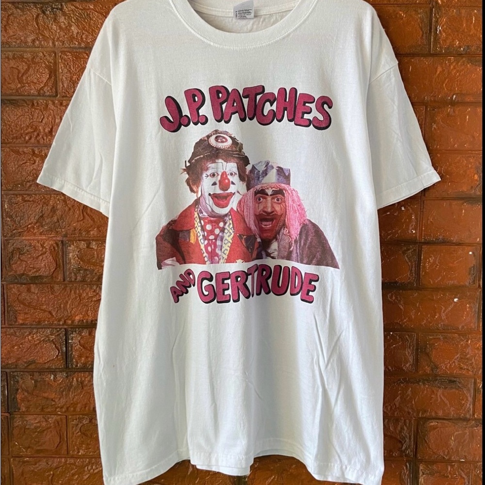 Vintage JP. Patches and Gertrude men’s Graphic T-Shirt 1958 TV show NWOT XL